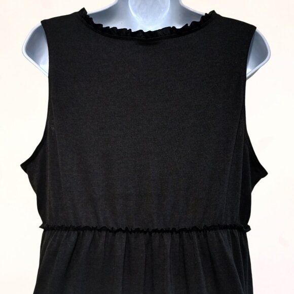 NWT Oh Baby by Motherhood Kohl's Black Women Sleeveless A-Line Sleepwear Size XL - Picture 10 of 15